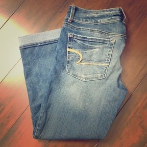 American Eagle Denim Crop Pant